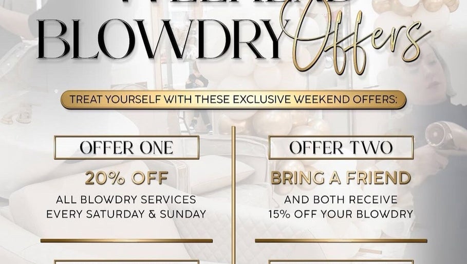 Exclusive blowdry offers at Hair by Rach, Wigston, England, GB. Enjoy savings every weekend with friends.