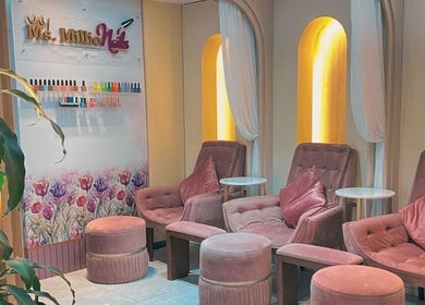 Luxurious seating at SVS Korean Beauty Salon - Makati, Makati, Metro Manila, PH, with plush chairs and elegant decor.