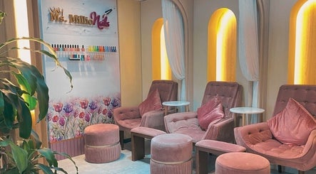 Luxurious seating at SVS Korean Beauty Salon - Makati, Makati, Metro Manila, PH, with plush chairs and elegant decor.