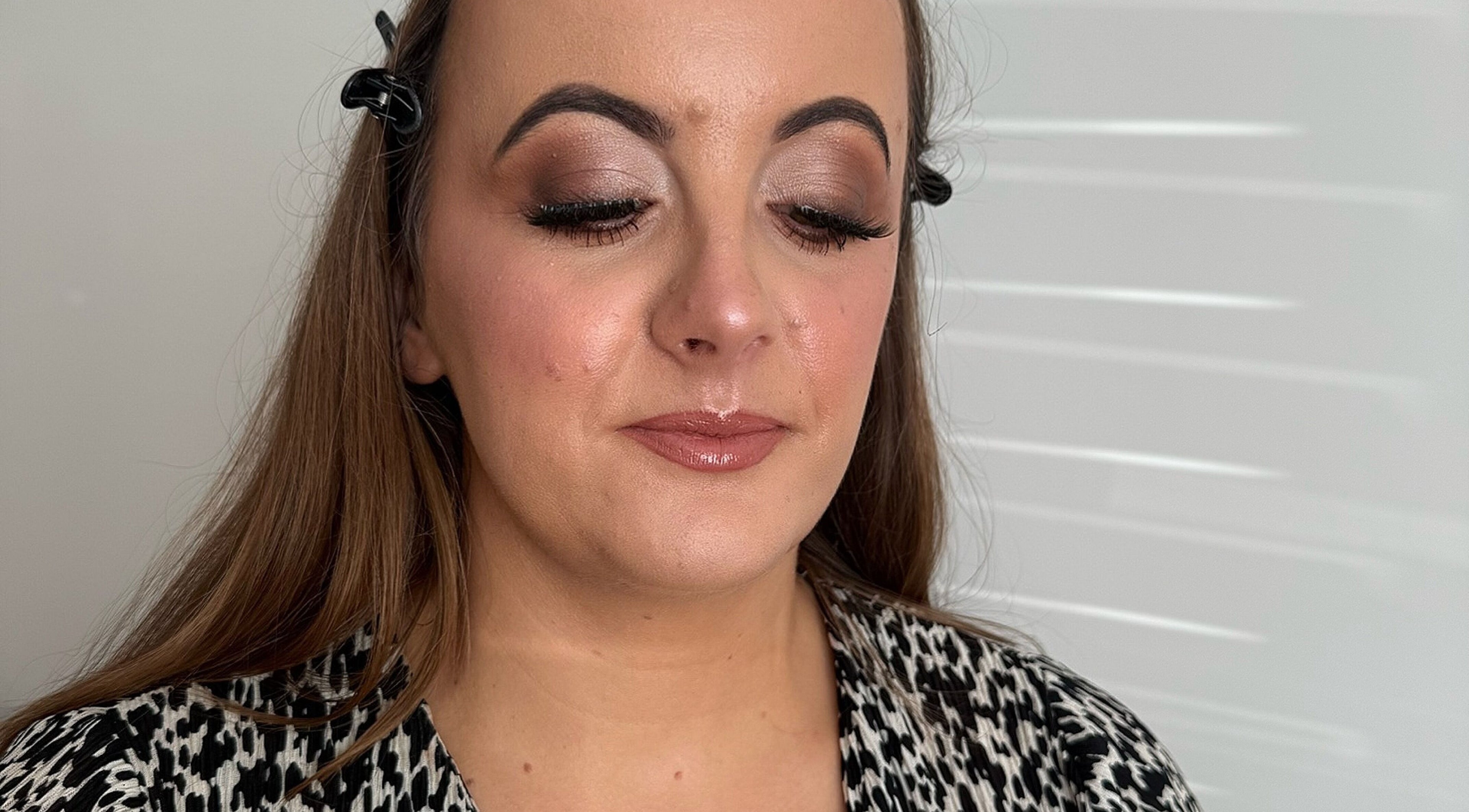 Woman with elegant makeup at LuminousGlowStudio, Clane, County Kildare, IE.