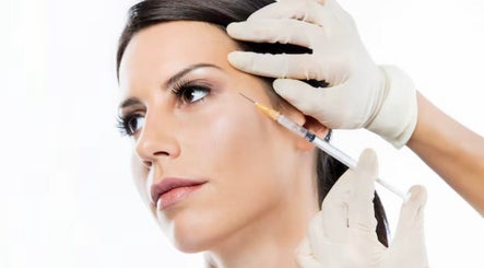 Close-up of facial injection at Beaute Lounge MediSpa in Merthyr Tydfil, Wales, GB for skin revitalization.