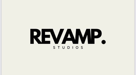 Revamp Studios logo showcasing sleek design in Ashington, England, GB.