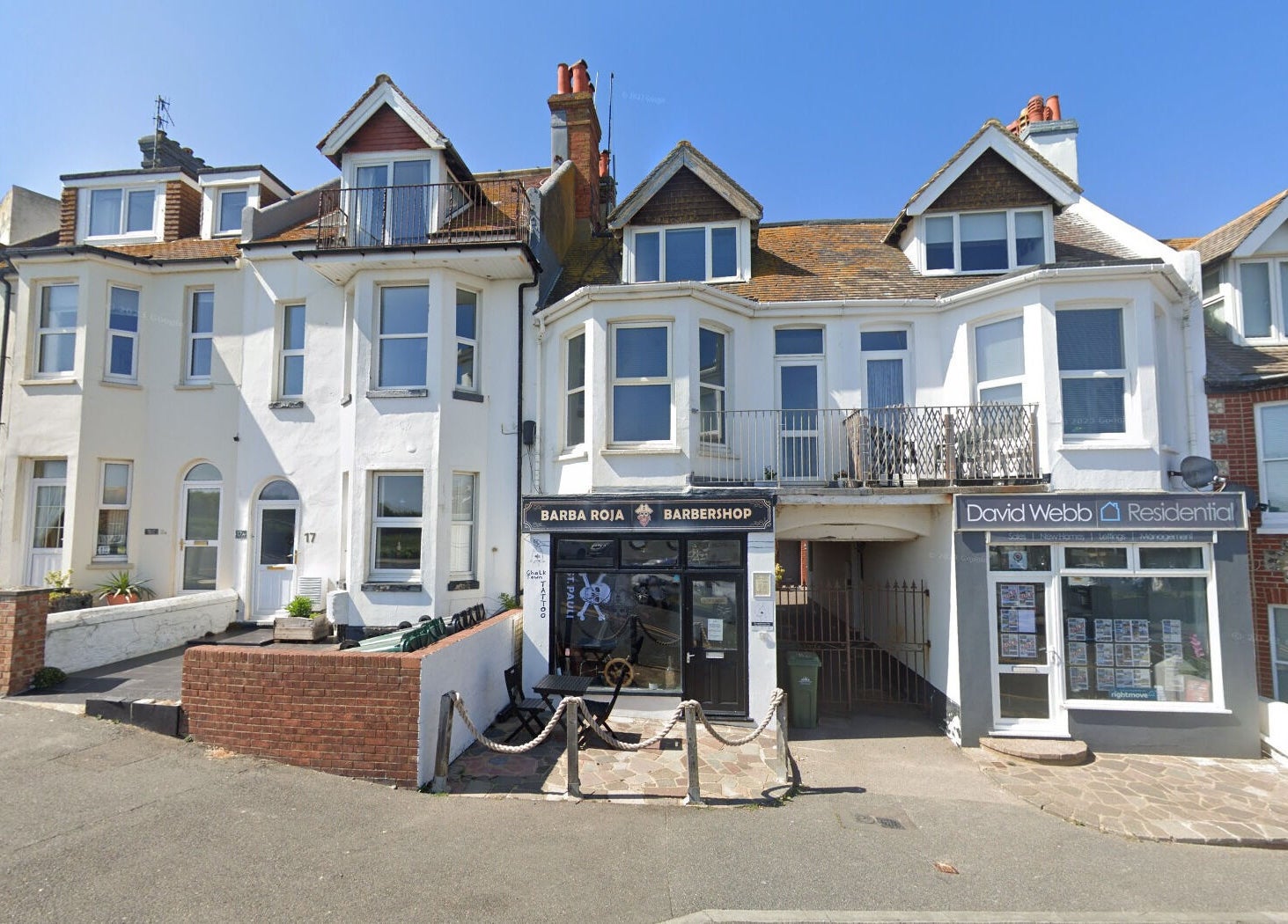 Street view of Gg Nails Rottingdean, Brighton And Hove, England, GB, capturing its charming facade.