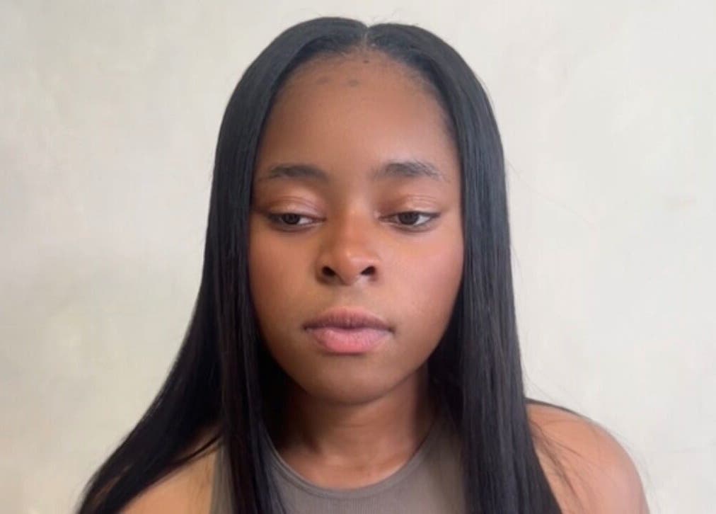 Close-up of a serene expression at M London Studios, Barking, England, GB showcasing beauty and wellness.