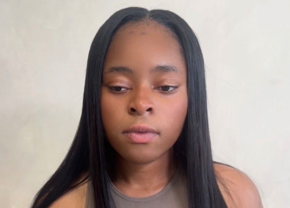 Close-up of a serene expression at M London Studios, Barking, England, GB showcasing beauty and wellness.