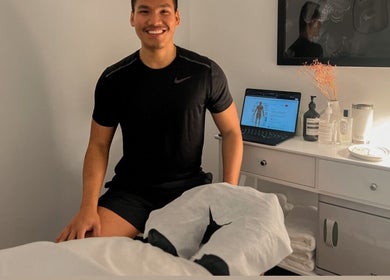 Professional therapist at Kazspace in Sydney, Potts Point, New South Wales, AU ready for wellness session.