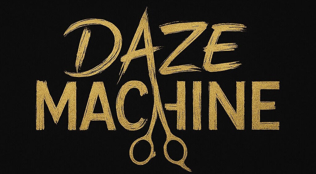 Diseño de logo dorado de BARBER SHOP CALIFORNIA ubicado en Bogotá, D.c., Bogotá, D.c., CO.