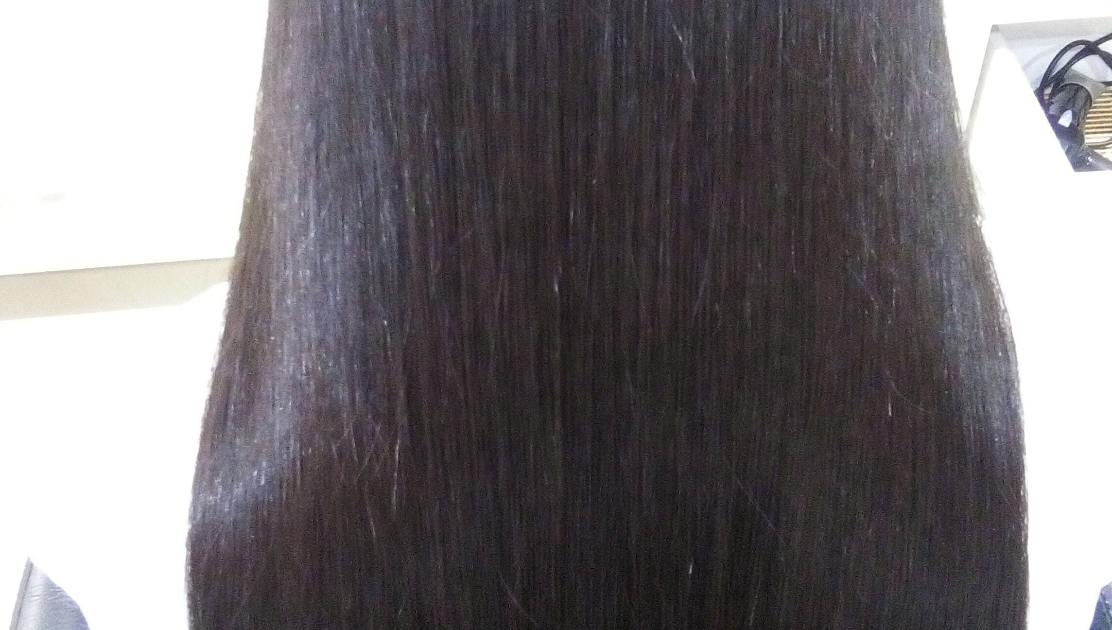 Glossy, straightened hair at Beauty Creation Home Service, Dubai, Dubai, AE.
