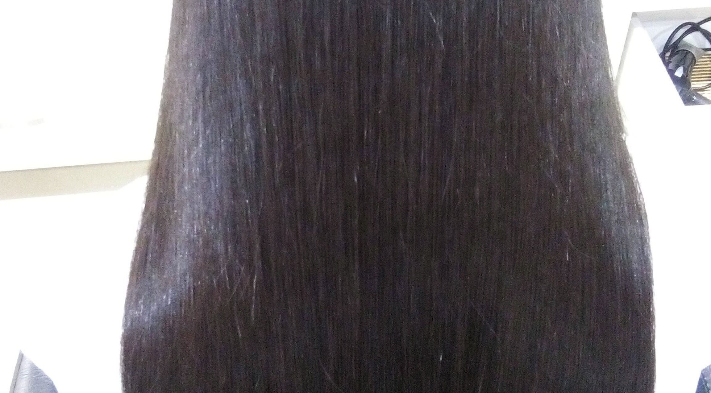 Glossy, straightened hair at Beauty Creation Home Service, Dubai, Dubai, AE.