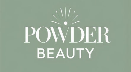 Logo of Powder Beauty At Duke House in Brighton, England, GB with elegant design elements.