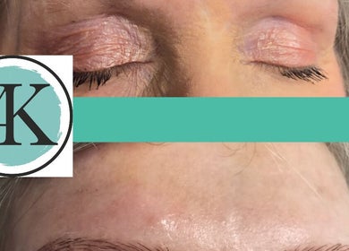 Elegant eyelid treatment at AKBrows Accrington, Accrington, England, GB showcasing luxurious makeup.