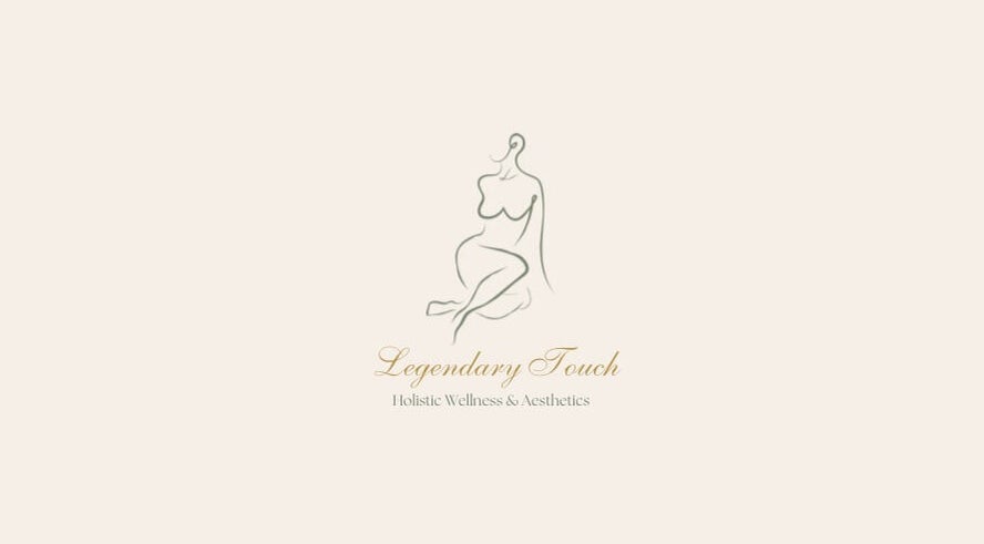Elegant silhouette logo of Legendary Touch, Boston, Massachusetts, US, offering holistic wellness and aesthetics.