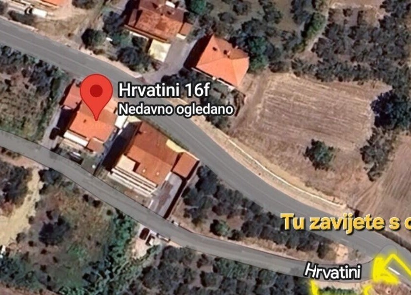 Zračni posnetek do Gral lepote, Manca Pervanje s.p. na naslovu Ankaran, Koper, SI.