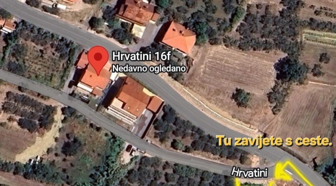 Zračni posnetek do Gral lepote, Manca Pervanje s.p. na naslovu Ankaran, Koper, SI.