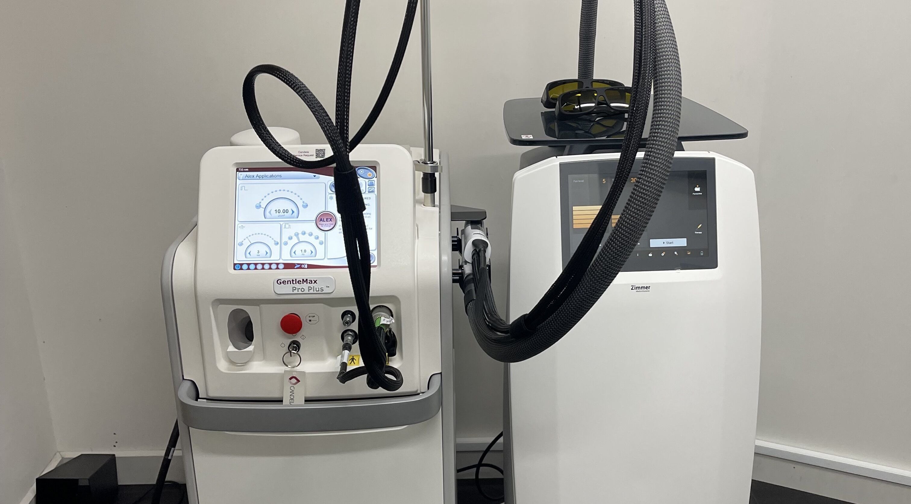 Advanced laser equipment at Luxe Laser Haus, Carnegie, Victoria, AU for precision skin treatments.