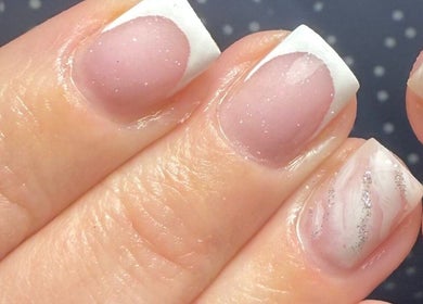French manicured nails at Amore Nails & Beauty By Jayne, Birtley, England, GB.