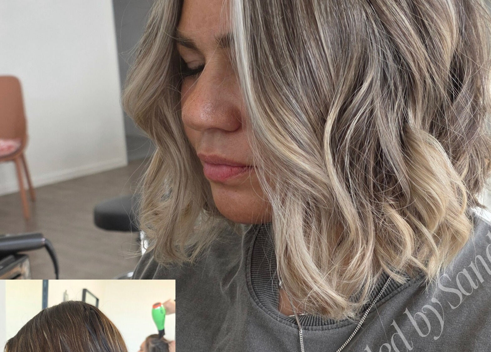 Chic wavy hairstyle created at Little Hair Nation, Whangārei, Northland, NZ. Perfect blend of style and elegance.