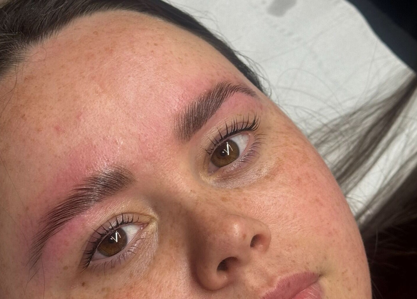 Expert brow shaping at Shape Brows, Rossendale, England, GB, enhancing natural beauty with precision.