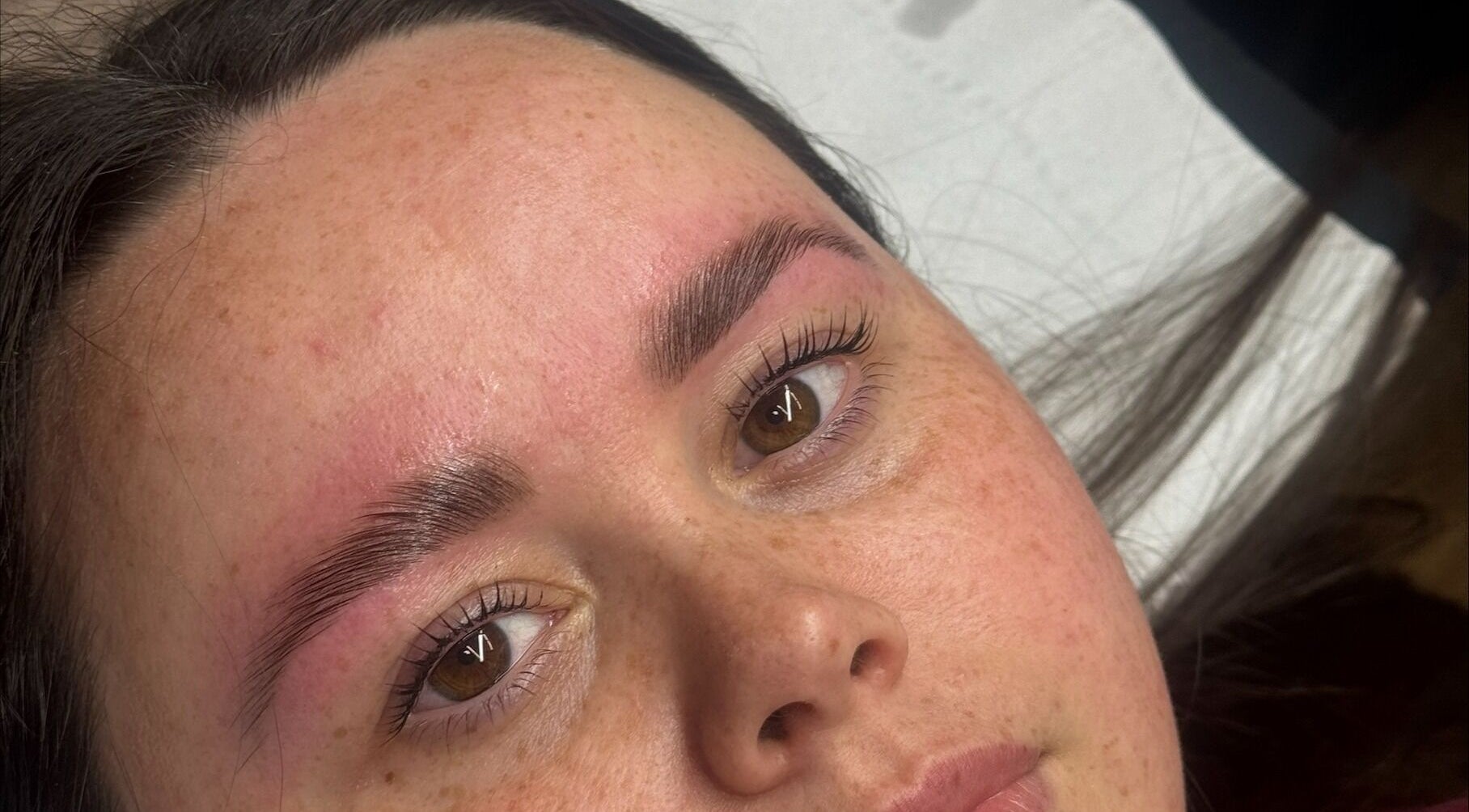 Expert brow shaping at Shape Brows, Rossendale, England, GB, enhancing natural beauty with precision.