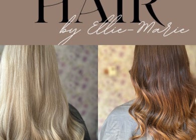 Blonde and brunette hairstyles at Hair By Ellie Marie, Droitwich Spa, England, GB.