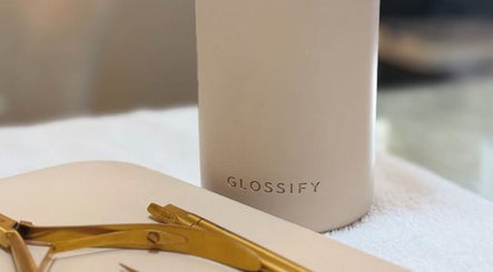 Glossify tools at Juicy Gels, Halifax, England, GB showcasing nail care elegance.