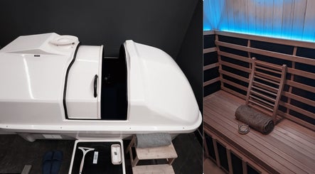 Relaxing float tank and sauna at Innerverse Wellness Centre - Southbank in Melbourne, AU.