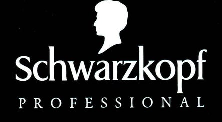 Schwarzkopf logó a viktoria_hair_studio bejáratánál, Budapest, Magyar, HU.