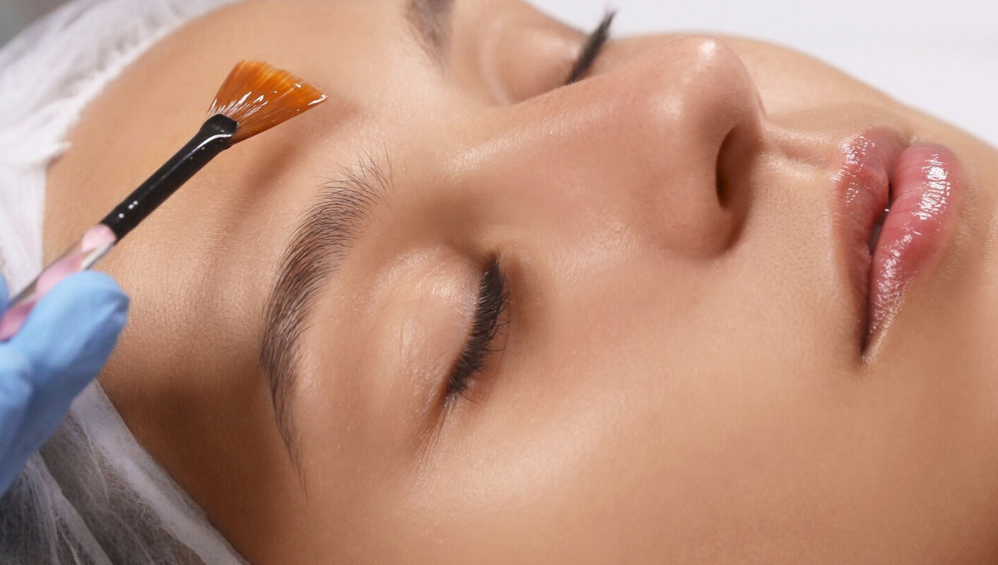 Relaxing facial treatment at Skinergi, Corby, England, GB, showcasing expert skincare techniques.