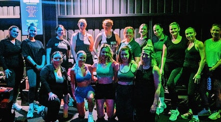 Group workout session at Strong Club By Aimee, Portsmouth, England, GB, showcasing a vibrant community.