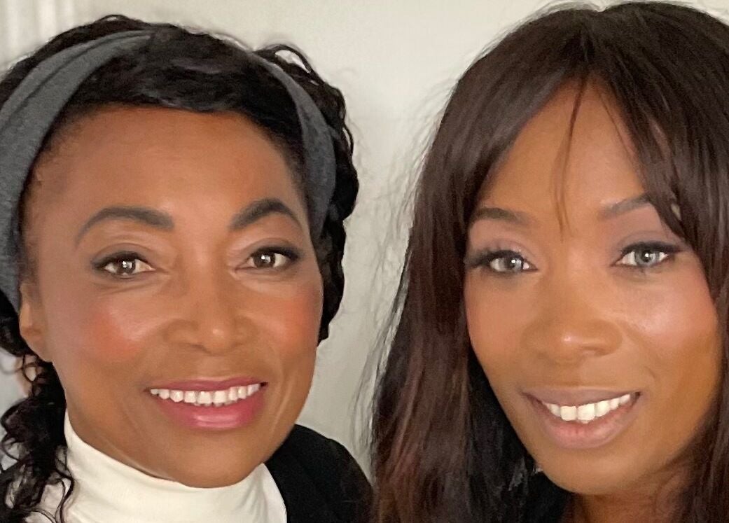 Smiling women showcasing makeup by Lisa Critchley Makeup Artist in Abbots Langley, England, GB.