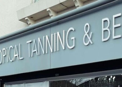 Thantawan Thai Massage in Cheshunt, Waltham Cross storefront sign in Cheshunt, England, GB.