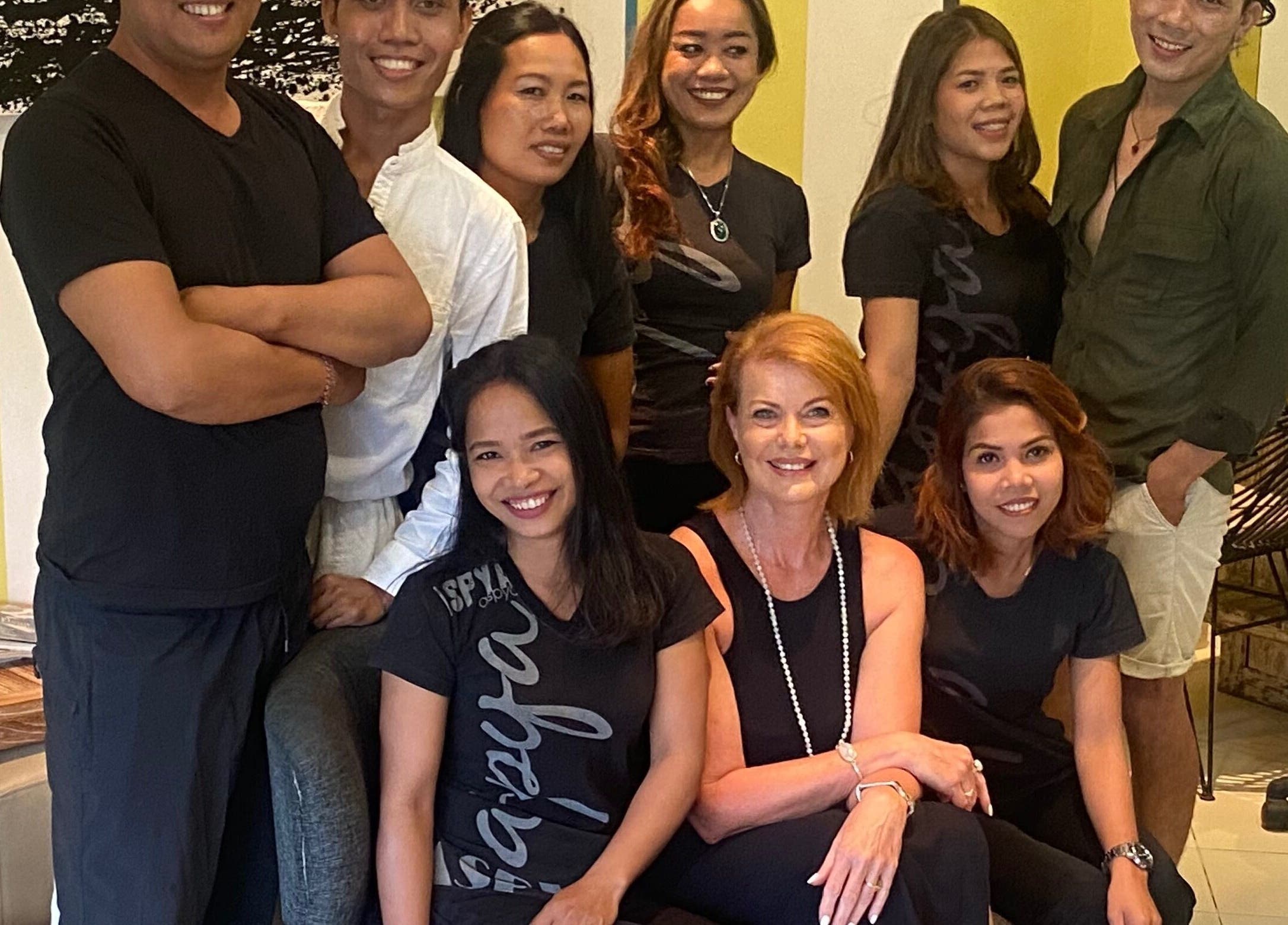 Aspya Salon & Wellness team gathered inside the Bali, Bali, ID venue, radiating warmth and professionalism.