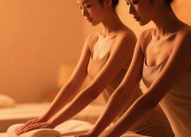Relaxing massage session at My Beauty & Nails & Massage, Eynesbury, England, GB with soothing ambiance.