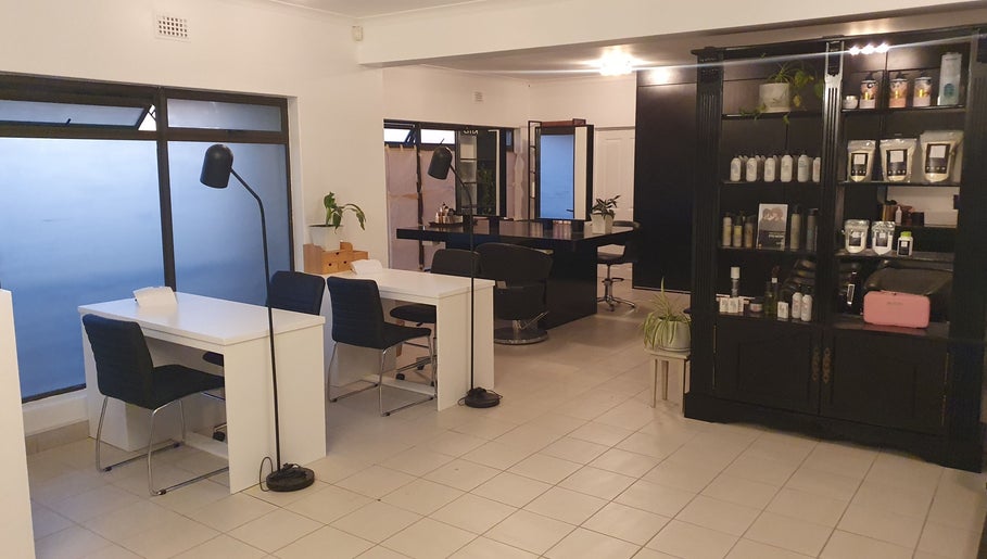 Y & Co. SKIN - HAIR - NAILS in Yzerfontein, Western Cape, ZA offers a modern, stylish beauty sanctuary.