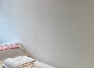 Treatment bed with white towels at Better You Aesthetics, Finglas, County Dublin, IE.