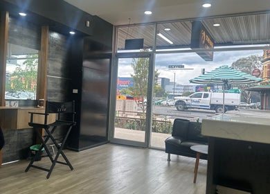 Elegant interior of Star Hair and Beauty in Melbourne, Victoria, AU, showcasing modern design and comfort.