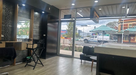 Elegant interior of Star Hair and Beauty in Melbourne, Victoria, AU, showcasing modern design and comfort.