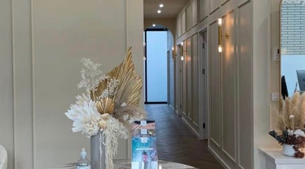 Elegant entrance at X&O Beauty Co, featuring chic decor in Melbourne, Victoria, AU.