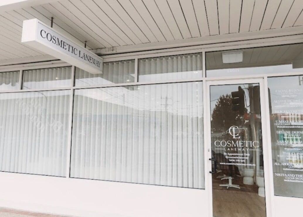 Front entrance of Mashed Nails in Melbourne, Victoria, AU, showcasing a modern, stylish salon facade.