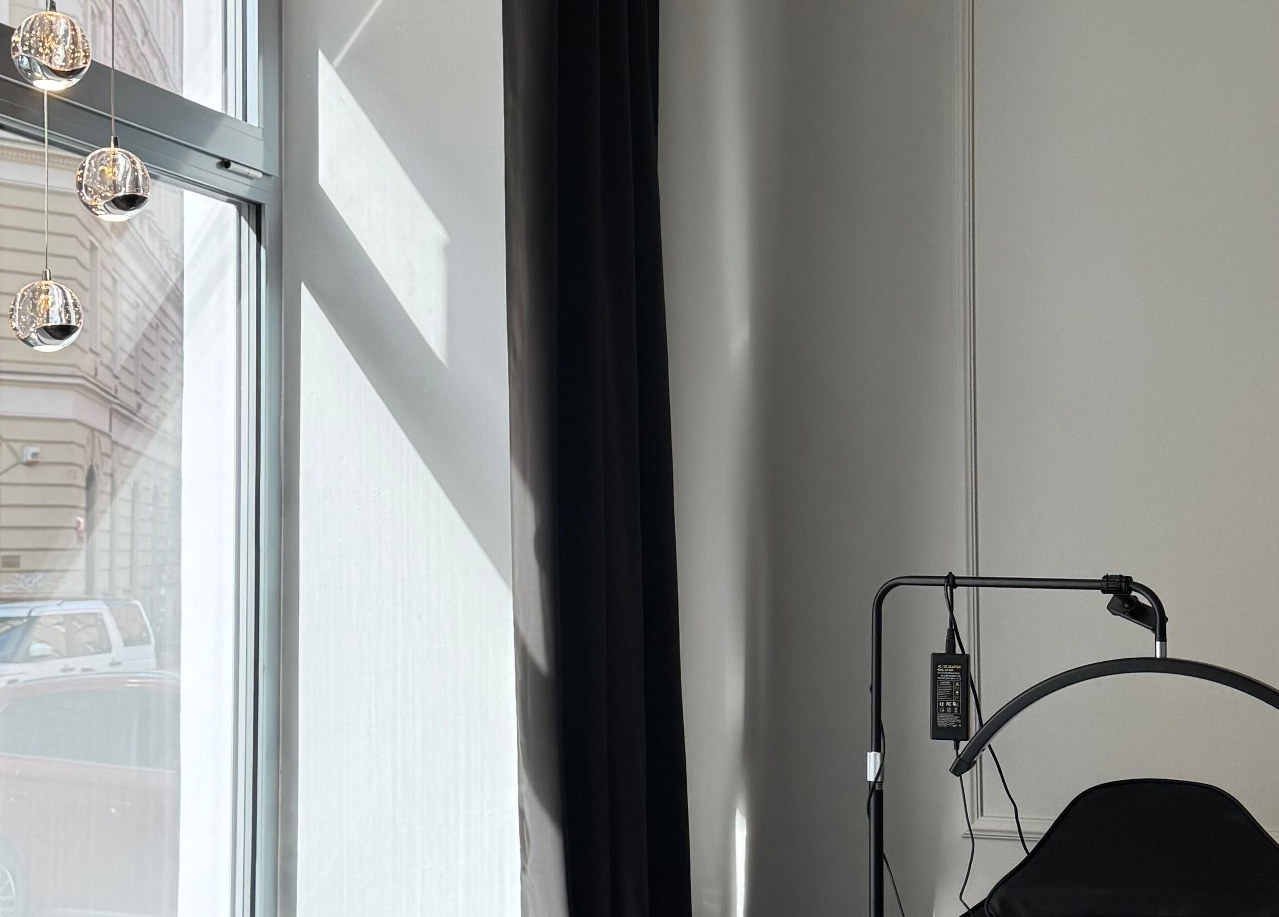 Chic interior at Rituals By Nanda, Praha, CZ with modern lighting and sleek decor.