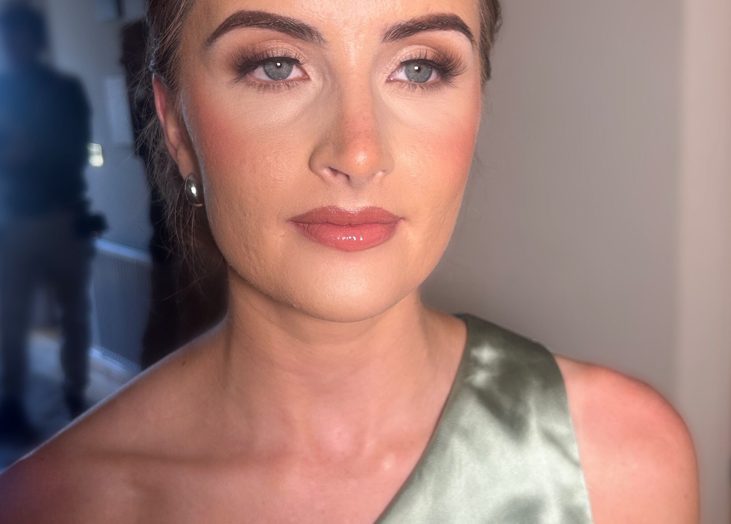 Makeup artistry by Lilly Hoffmann permanent cosmetics, Brynhyfryd, Wales, GB showcasing refined beauty.