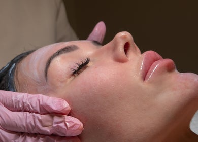 Facial treatment at Illume Cosmetic Clinic, Clayfield, Queensland, AU for smooth, glowing skin.
