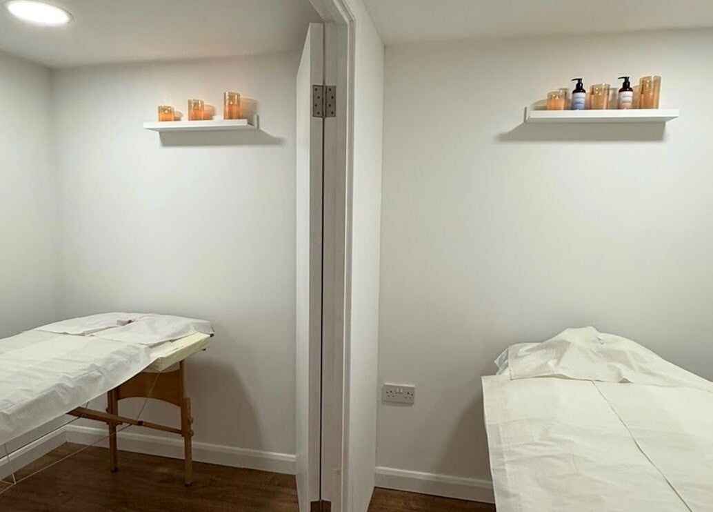 Calm massage rooms at Catching Comfort Massage, Bricklane - Aldgate East, London, England, GB.