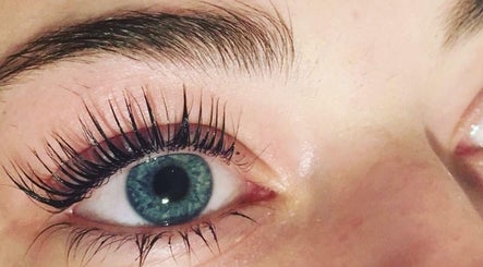 Close-up of enhanced lashes at Elevè Aesthetics & Beauty, Radcliffe, England, GB.