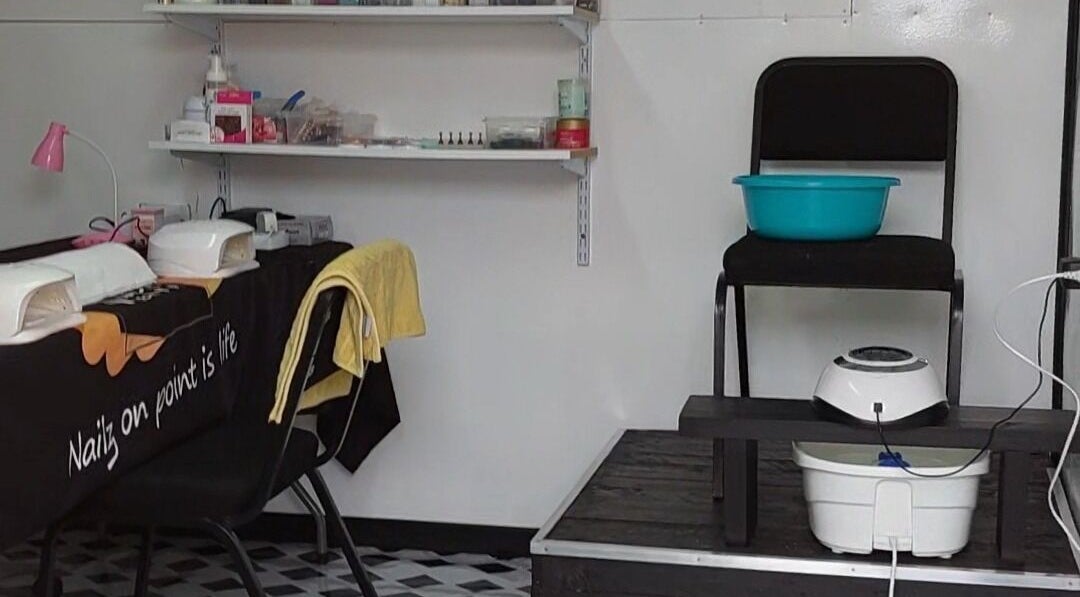 Nail station setup at Touché Beauty Lab, Cape Town, Western Cape, ZA for premium nail care services.