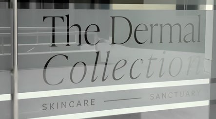 Elegant sign at The Dermal Collection, Cape Town, Western Cape, ZA, showcasing skincare sanctuary appeal.