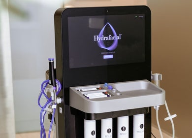 HydraFacial machine at The Dermal Collection in Cape Town, Western Cape, ZA, ready for skin rejuvenation.