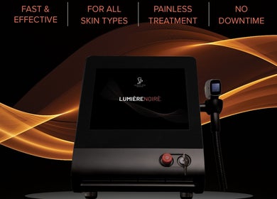 Advanced Lumière Noire machine at Tone & Glow in Stanstead Abbotts, England, GB for all skin types.