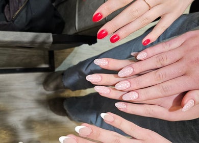 Stylish manicure designs at Madelyn Chicago Nail Spa, Chicago, Illinois, US.