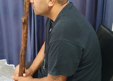Introspective healing session at Koru Body Soul Māori Healers, Te Awamutu, Waikato, NZ.